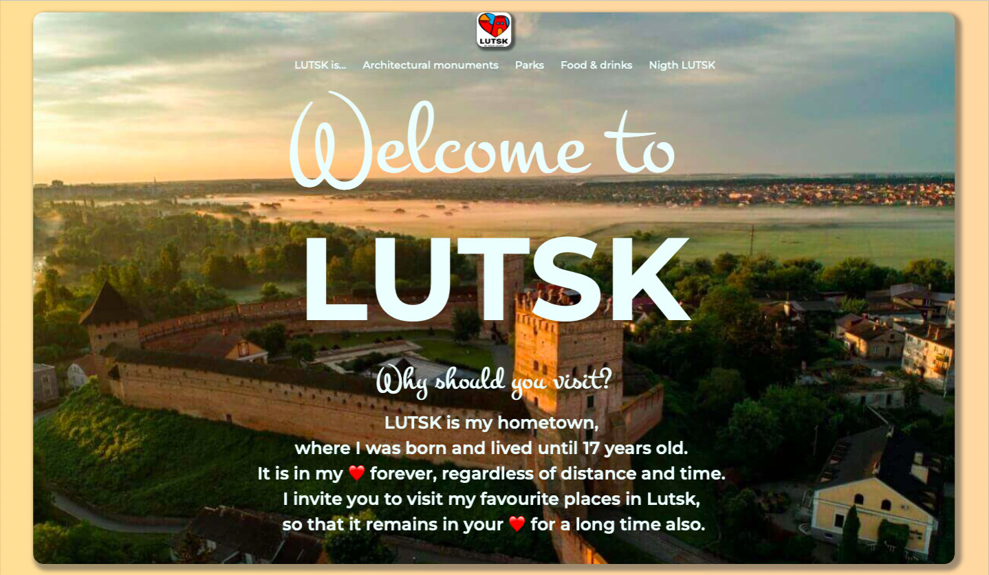 Welcome to LUTSK project preview